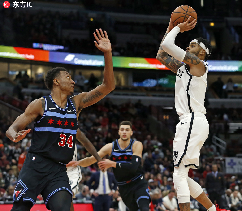 猛龙轻取公牛,拉塞尔送出助攻 猛龙轻取公牛,拉塞尔送出助攻